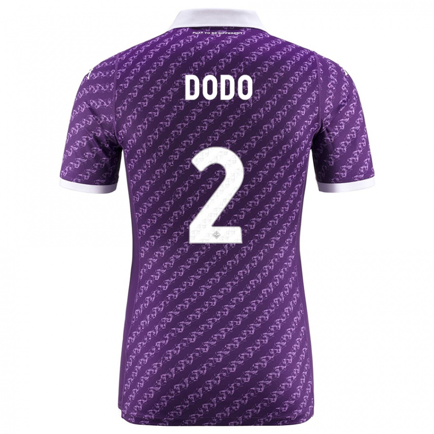 Donna Maglia Dodô #2 Viola Kit Gara Home 2023/24 Maglietta