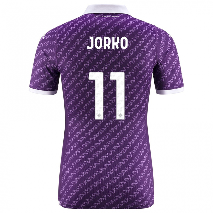 Donna Maglia Jonathan Ikone #11 Viola Kit Gara Home 2023/24 Maglietta