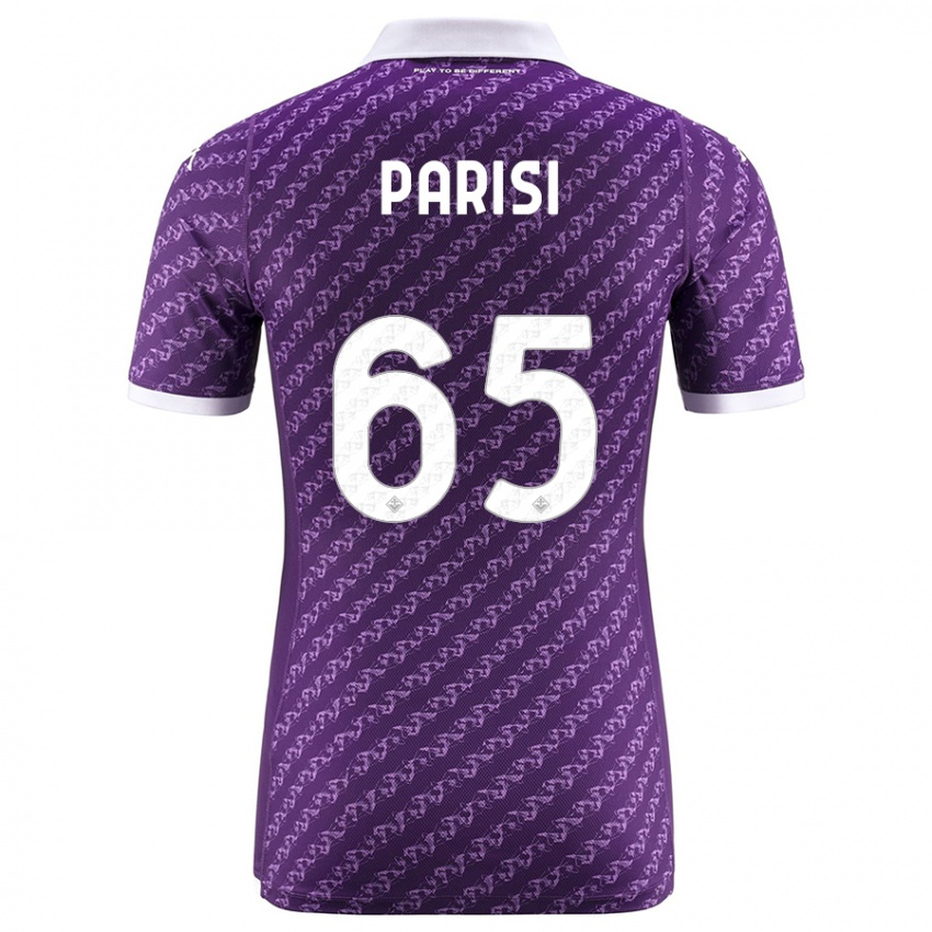 Donna Maglia Fabiano Parisi #65 Viola Kit Gara Home 2023/24 Maglietta