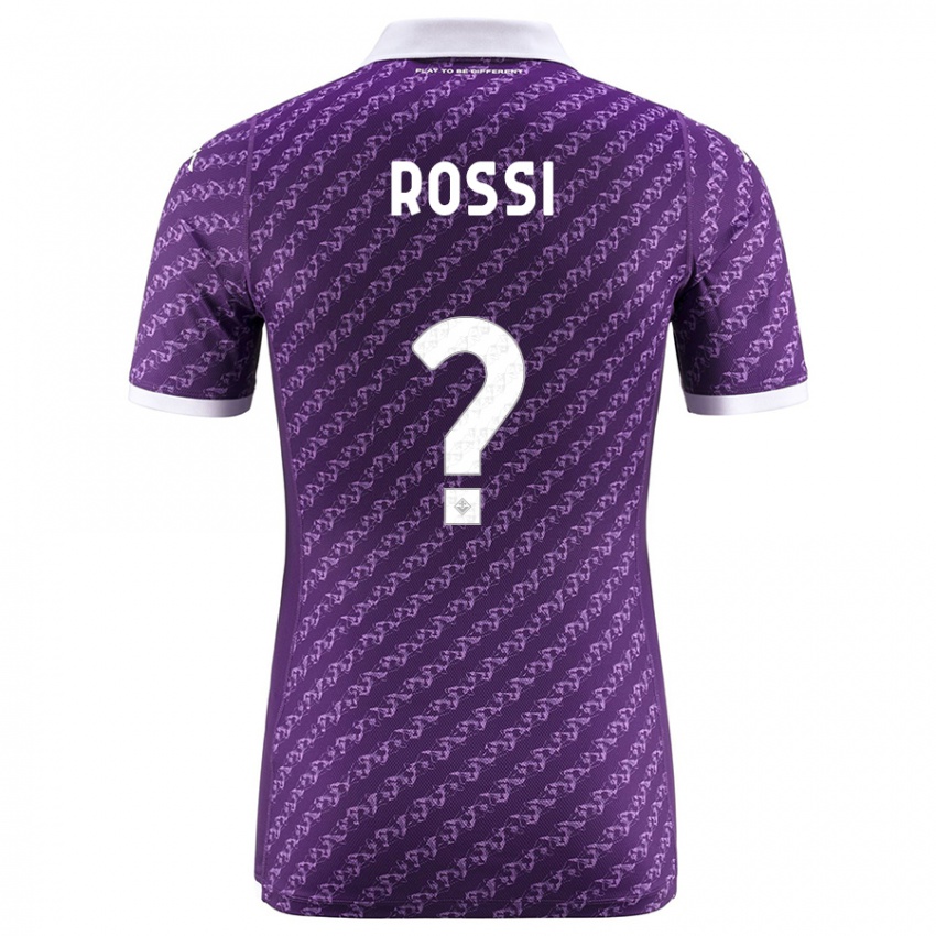 Donna Maglia Alessandro Rossi #0 Viola Kit Gara Home 2023/24 Maglietta