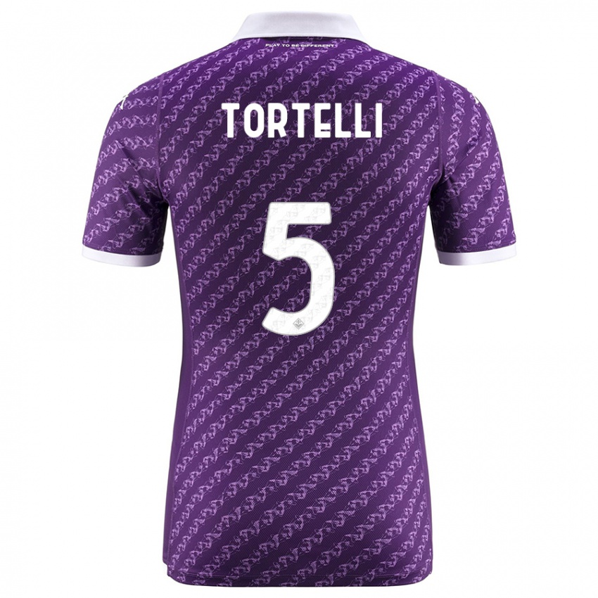 Donna Maglia Alice Tortelli #5 Viola Kit Gara Home 2023/24 Maglietta