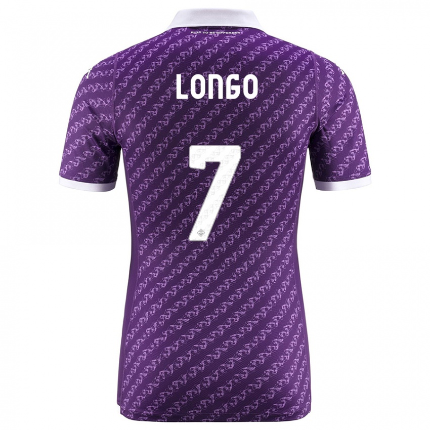 Donna Maglia Miriam Longo #7 Viola Kit Gara Home 2023/24 Maglietta