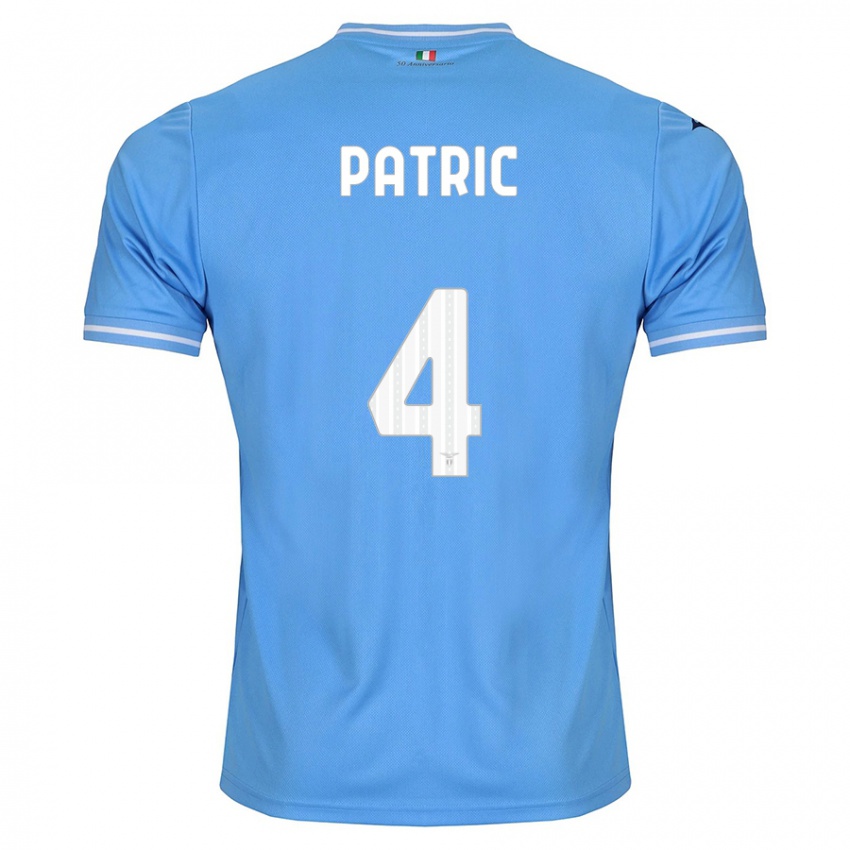 Donna Maglia Patric #4 Blu Kit Gara Home 2023/24 Maglietta