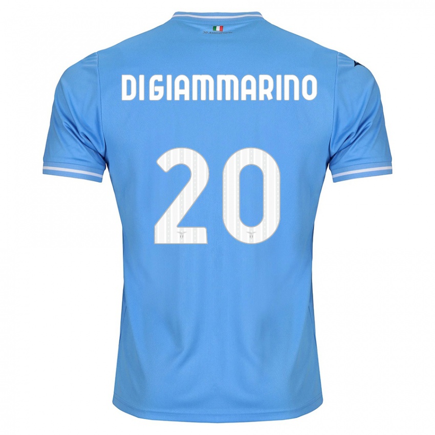 Donna Maglia Virginia Di Giammarino #20 Blu Kit Gara Home 2023/24 Maglietta