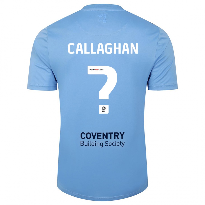 Donna Maglia Charlie Callaghan #0 Cielo Blu Kit Gara Home 2023/24 Maglietta