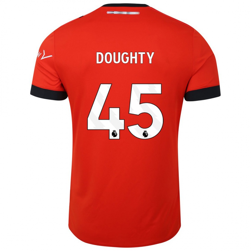 Donna Maglia Alfie Doughty #45 Rosso Kit Gara Home 2023/24 Maglietta