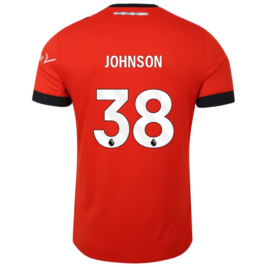 Donna Maglia Joe Johnson #38 Rosso Kit Gara Home 2023/24 Maglietta