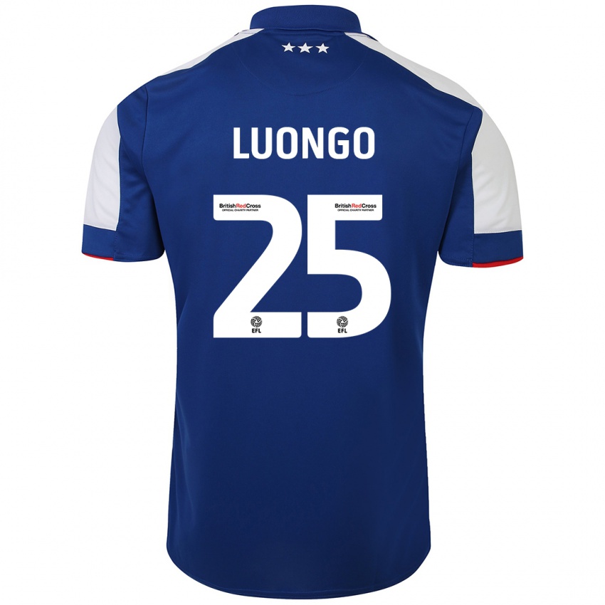 Donna Maglia Massimo Luongo #25 Blu Kit Gara Home 2023/24 Maglietta