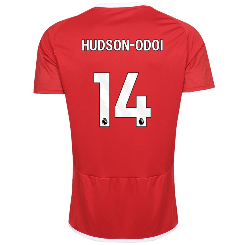 Donna Maglia Callum Hudson-Odoi #14 Rosso Kit Gara Home 2023/24 Maglietta