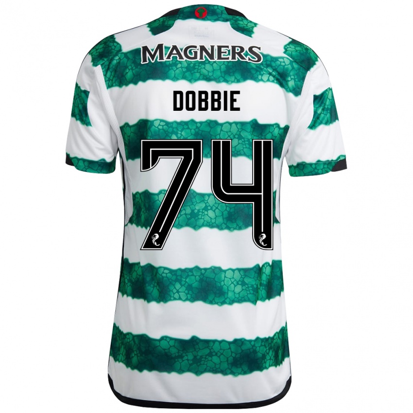 Donna Maglia Lewis Dobbie #74 Verde Kit Gara Home 2023/24 Maglietta