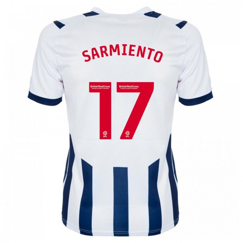 Donna Maglia Jeremy Sarmiento #17 Bianco Kit Gara Home 2023/24 Maglietta