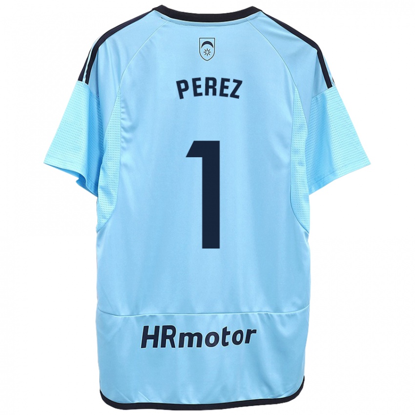 Donna Maglia Silvia Pérez Fernández De Romarategui #1 Blu Kit Gara Away 2023/24 Maglietta