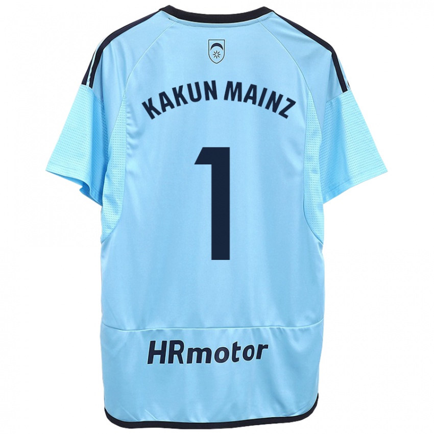 Donna Maglia Kakun Mainz #1 Blu Kit Gara Away 2023/24 Maglietta