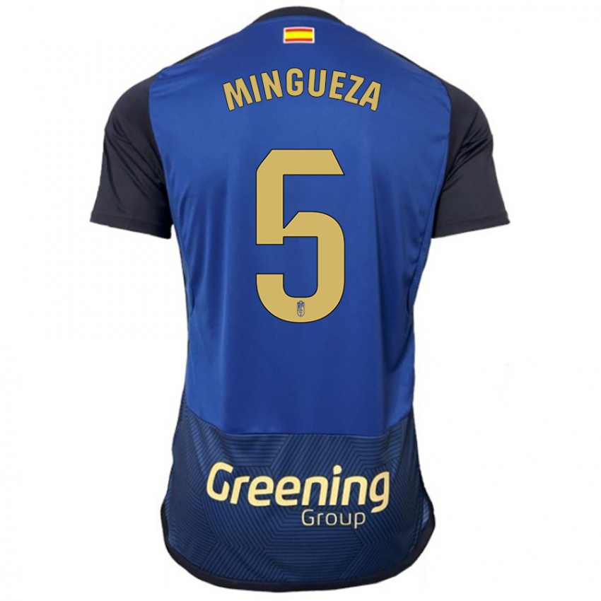 Donna Maglia Ariadna Mingueza #5 Marina Militare Kit Gara Away 2023/24 Maglietta