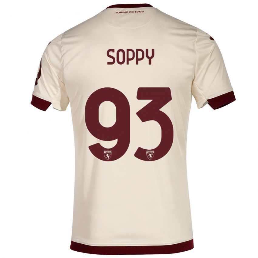 Donna Maglia Brandon Soppy #93 Champagne Kit Gara Away 2023/24 Maglietta