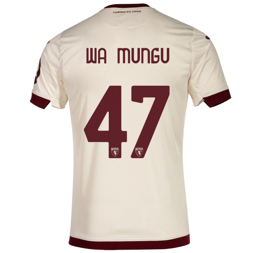 Donna Maglia Vimoj Muntu Wa Mungu #47 Champagne Kit Gara Away 2023/24 Maglietta