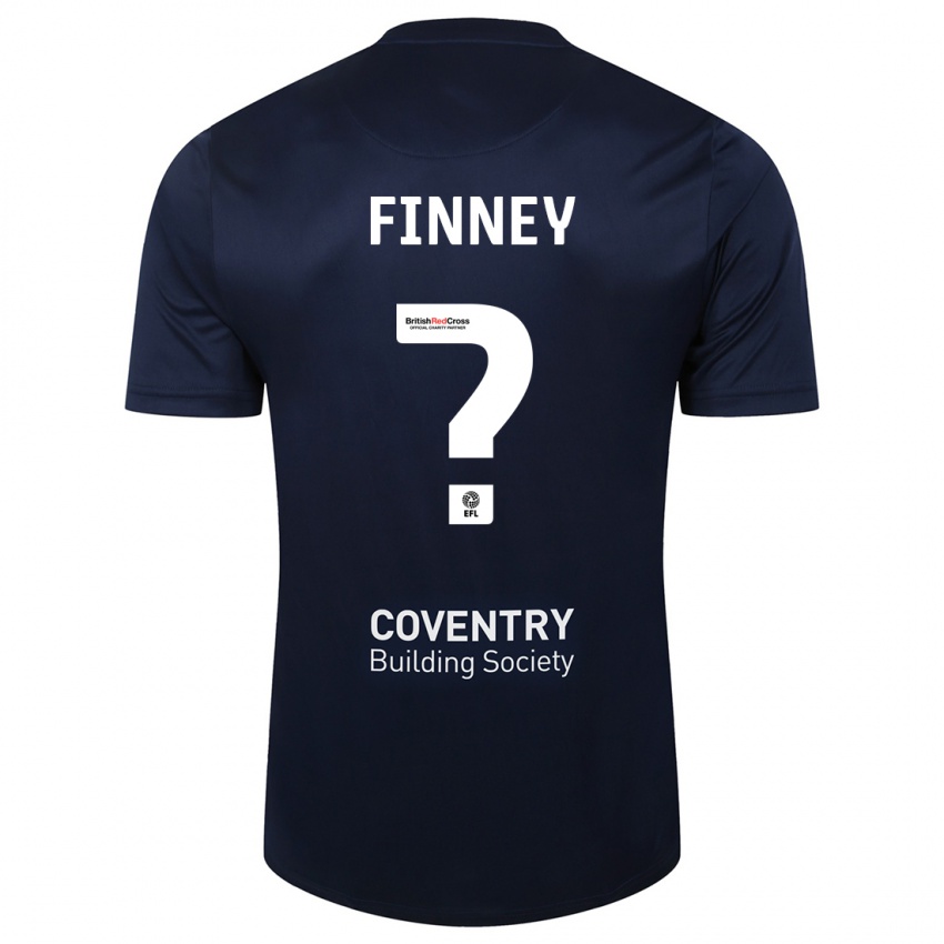 Donna Maglia Charlie Finney #0 Marina Rossa Kit Gara Away 2023/24 Maglietta