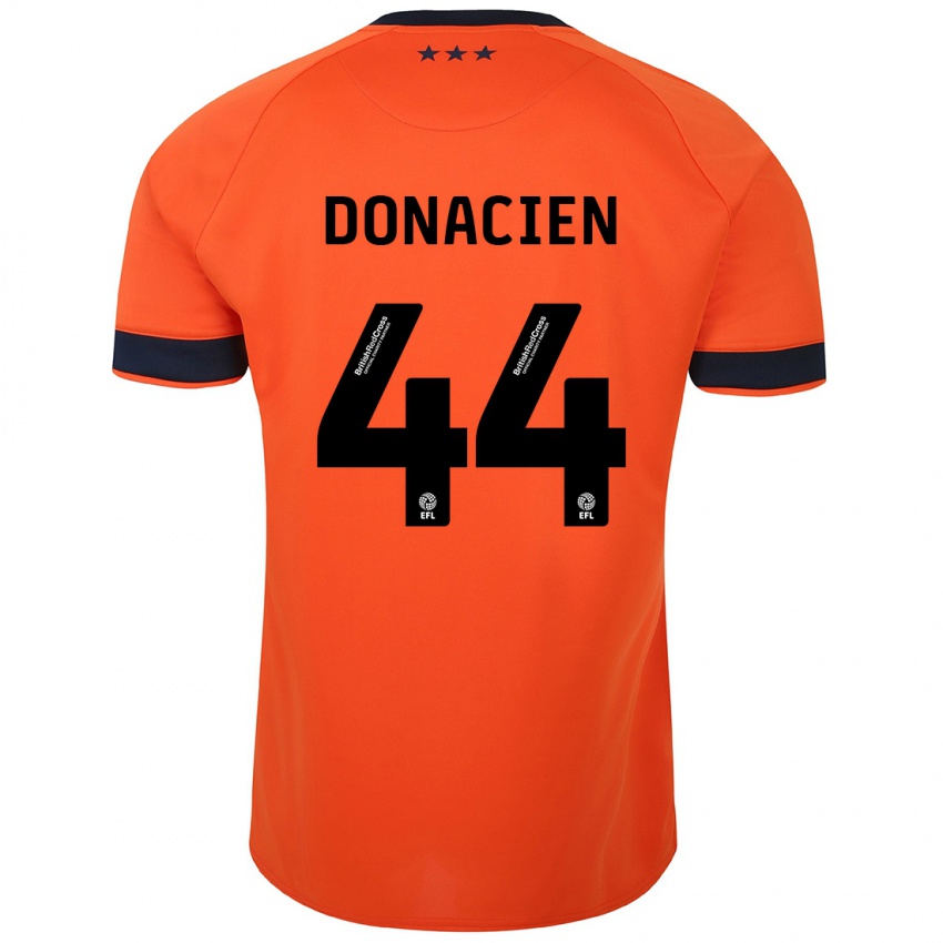 Donna Maglia Janoi Donacien #44 Arancia Kit Gara Away 2023/24 Maglietta