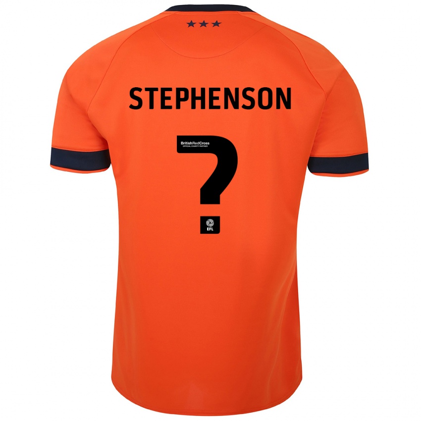 Donna Maglia Sean Stephenson #0 Arancia Kit Gara Away 2023/24 Maglietta