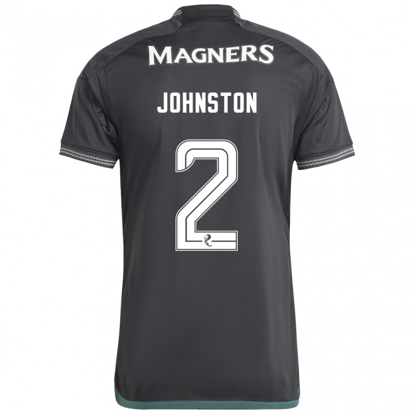 Donna Maglia Alistair Johnston #2 Nero Kit Gara Away 2023/24 Maglietta