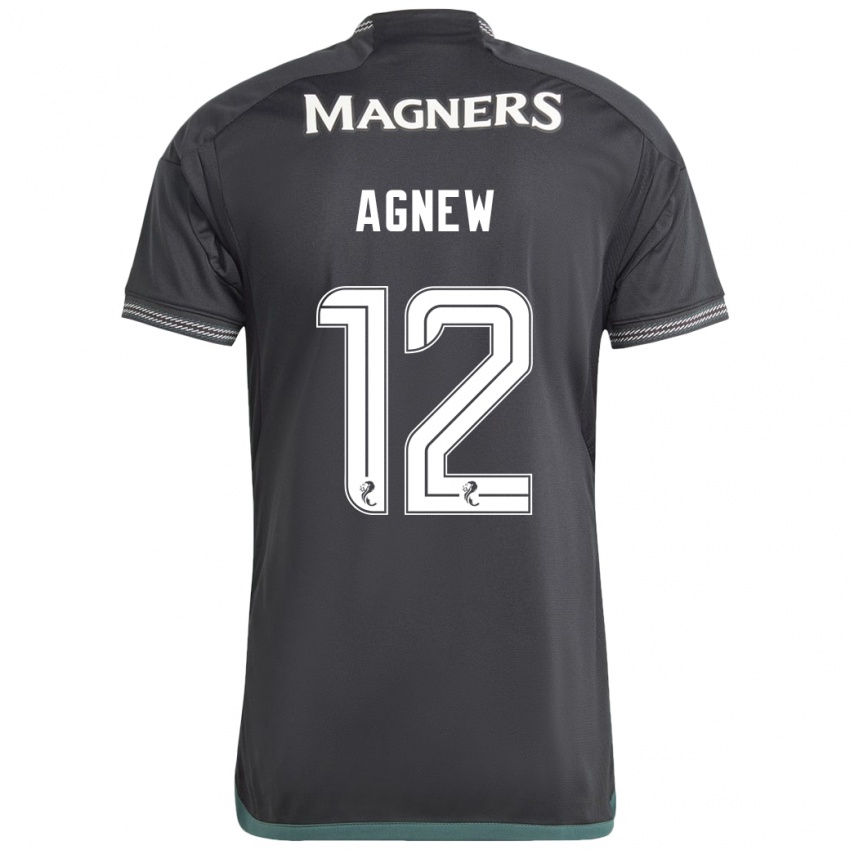 Donna Maglia Murphy Agnew #12 Nero Kit Gara Away 2023/24 Maglietta