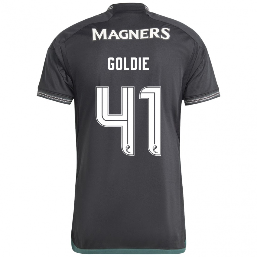 Donna Maglia Clare Goldie #41 Nero Kit Gara Away 2023/24 Maglietta