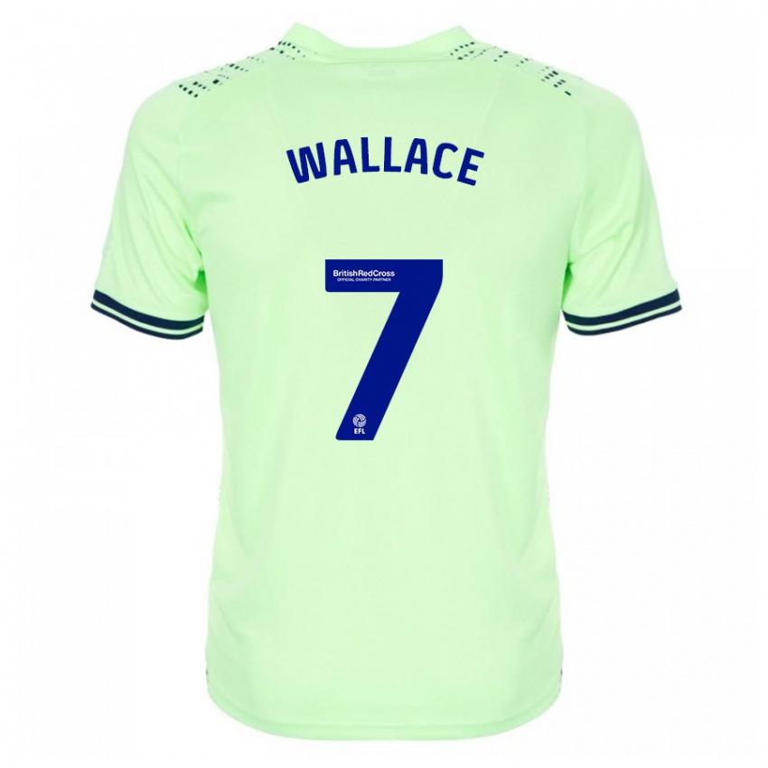 Donna Maglia Jed Wallace #7 Marina Militare Kit Gara Away 2023/24 Maglietta