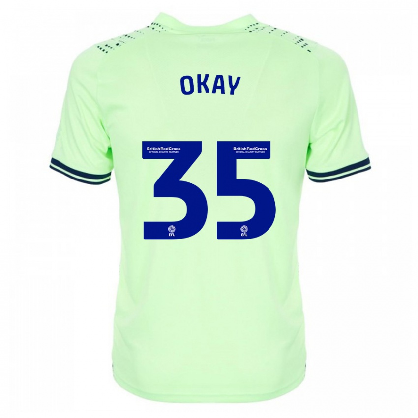 Donna Maglia Okay Yokuslu #35 Marina Militare Kit Gara Away 2023/24 Maglietta