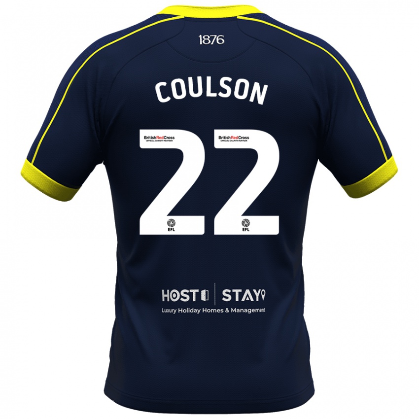 Donna Maglia Hayden Coulson #22 Marina Militare Kit Gara Away 2023/24 Maglietta