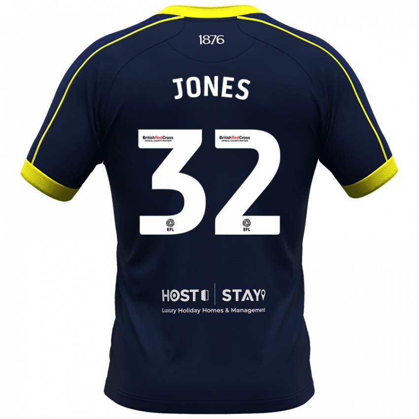 Donna Maglia Jamie Jones #32 Marina Militare Kit Gara Away 2023/24 Maglietta