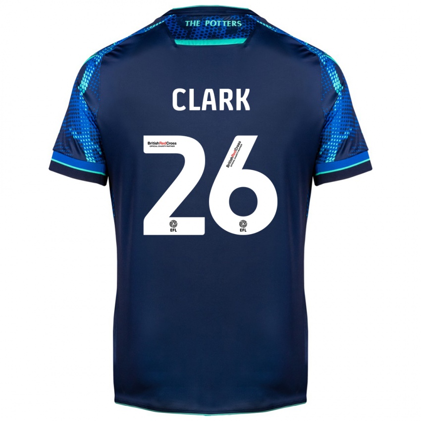 Donna Maglia Ciaran Clark #26 Marina Militare Kit Gara Away 2023/24 Maglietta