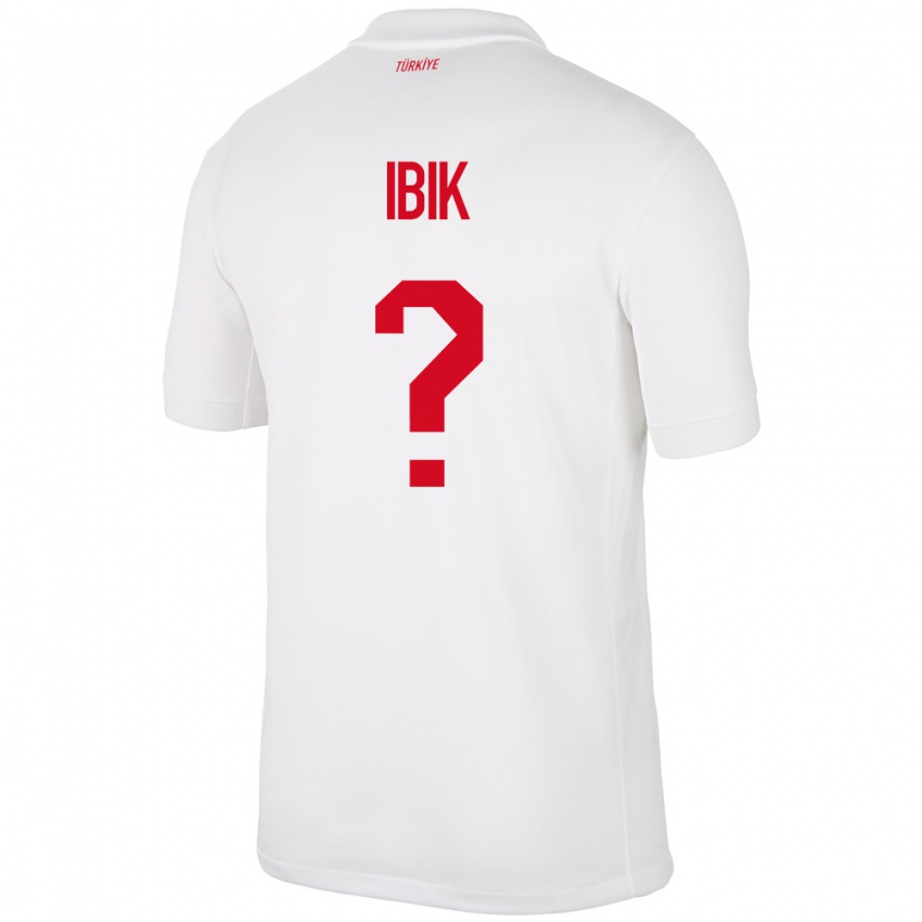 Bambino Maglia Turchia Ada İbik #0 Bianco Kit Gara Home 24-26 Maglietta