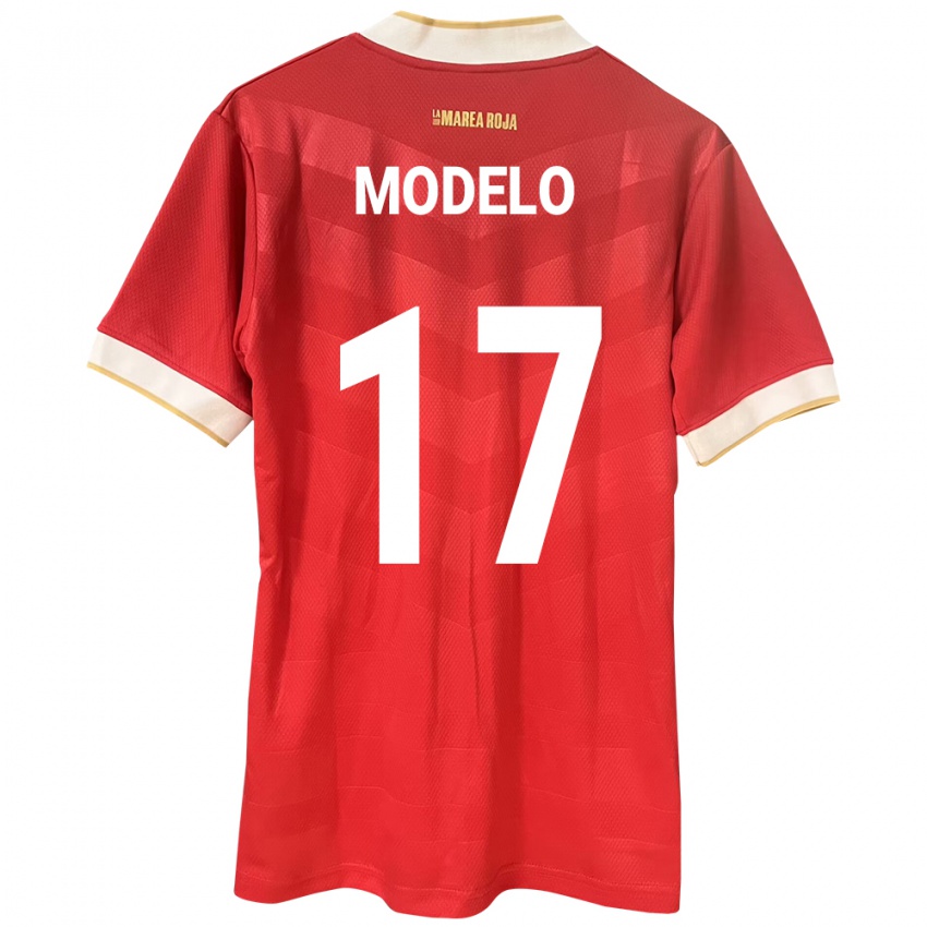 Bambino Maglia Panamá Aimar Modelo #17 Rosso Kit Gara Home 24-26 Maglietta