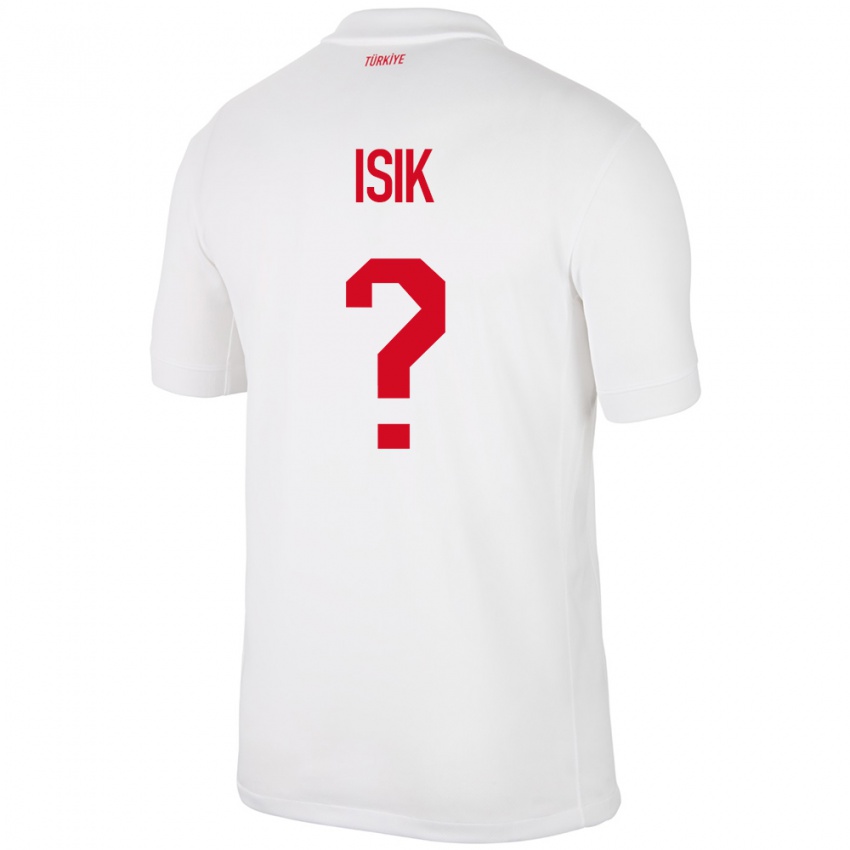 Uomo Maglia Turchia Emre Işık #0 Bianco Kit Gara Home 24-26 Maglietta