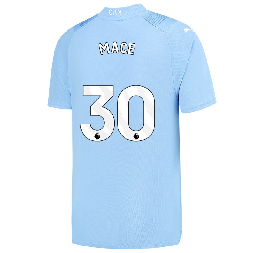 Bambino Maglia Ruby Mace #30 Azzurro Kit Gara Home 2023/24 Maglietta