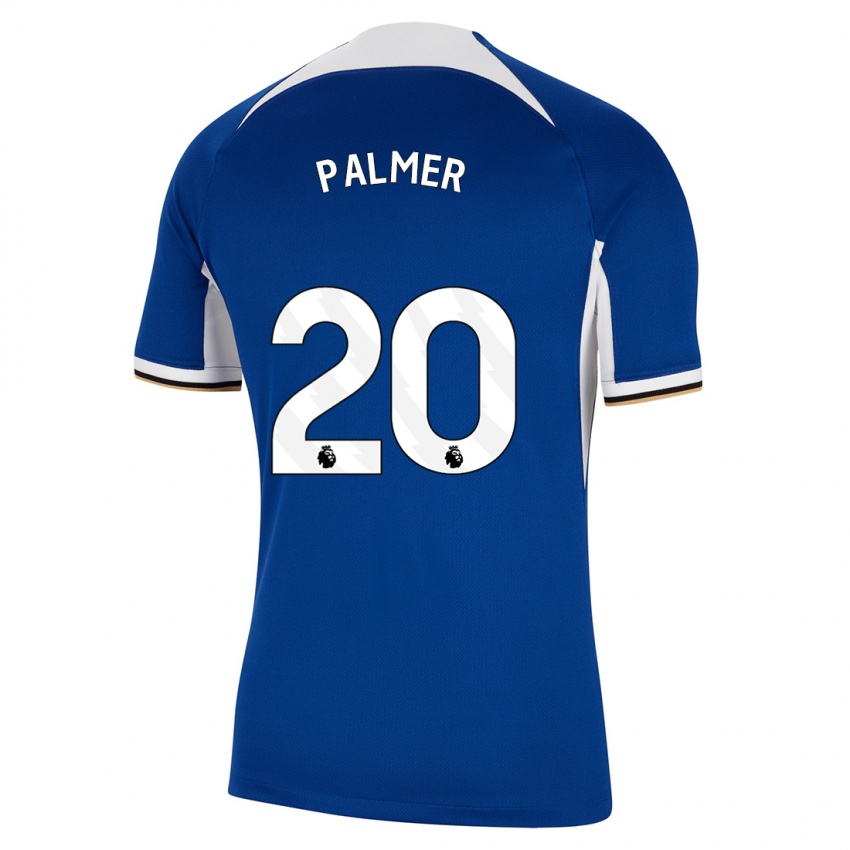 Bambino Maglia Cole Palmer #20 Blu Kit Gara Home 2023/24 Maglietta