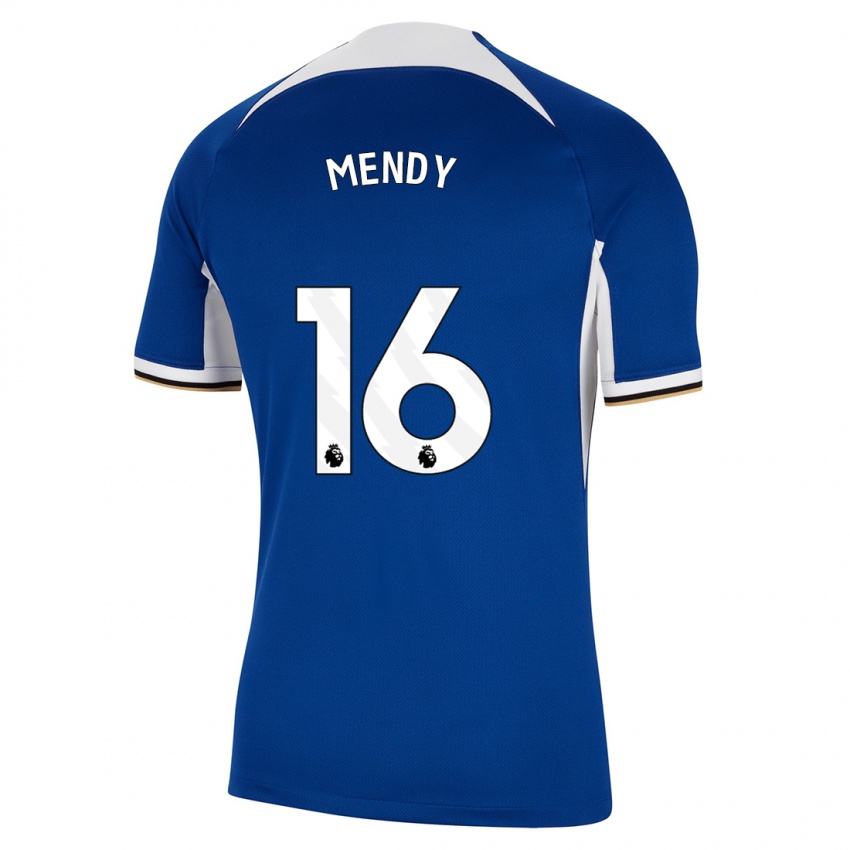 Bambino Maglia Edouard Mendy #16 Blu Kit Gara Home 2023/24 Maglietta