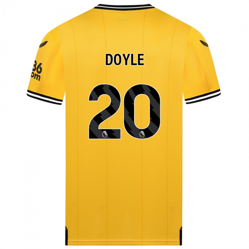 Bambino Maglia Tommy Doyle #20 Giallo Kit Gara Home 2023/24 Maglietta