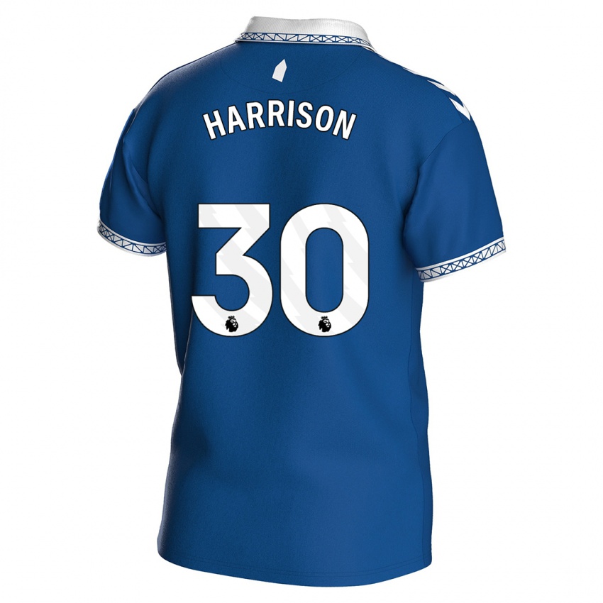 Bambino Maglia Jack Harrison #30 Blu Reale Kit Gara Home 2023/24 Maglietta