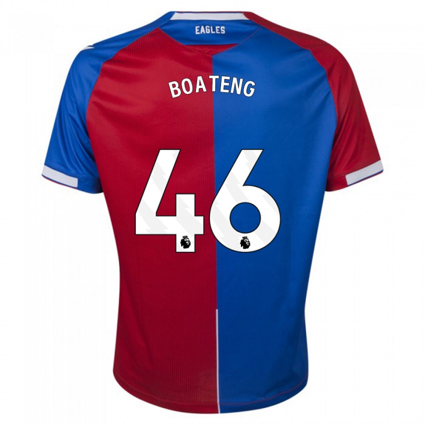 Bambino Maglia Malachi Boateng #46 Rosso Blu Kit Gara Home 2023/24 Maglietta