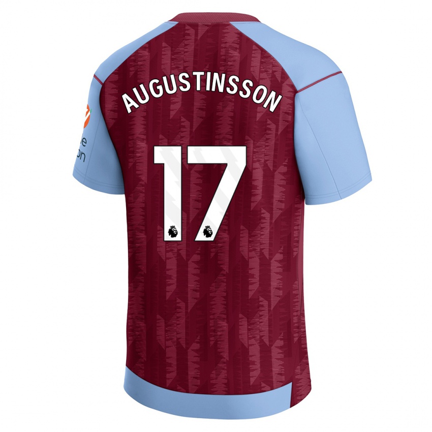 Bambino Maglia Ludwig Augustinsson #17 Blu Bordeaux Kit Gara Home 2023/24 Maglietta