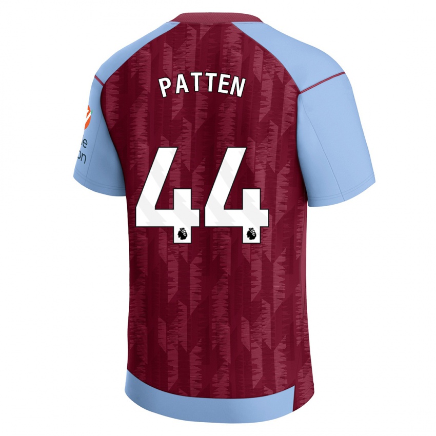 Bambino Maglia Anna Patten #44 Blu Bordeaux Kit Gara Home 2023/24 Maglietta