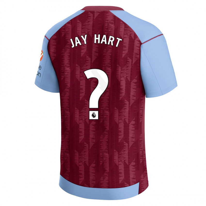 Bambino Maglia Taylor Jay Hart #0 Blu Bordeaux Kit Gara Home 2023/24 Maglietta