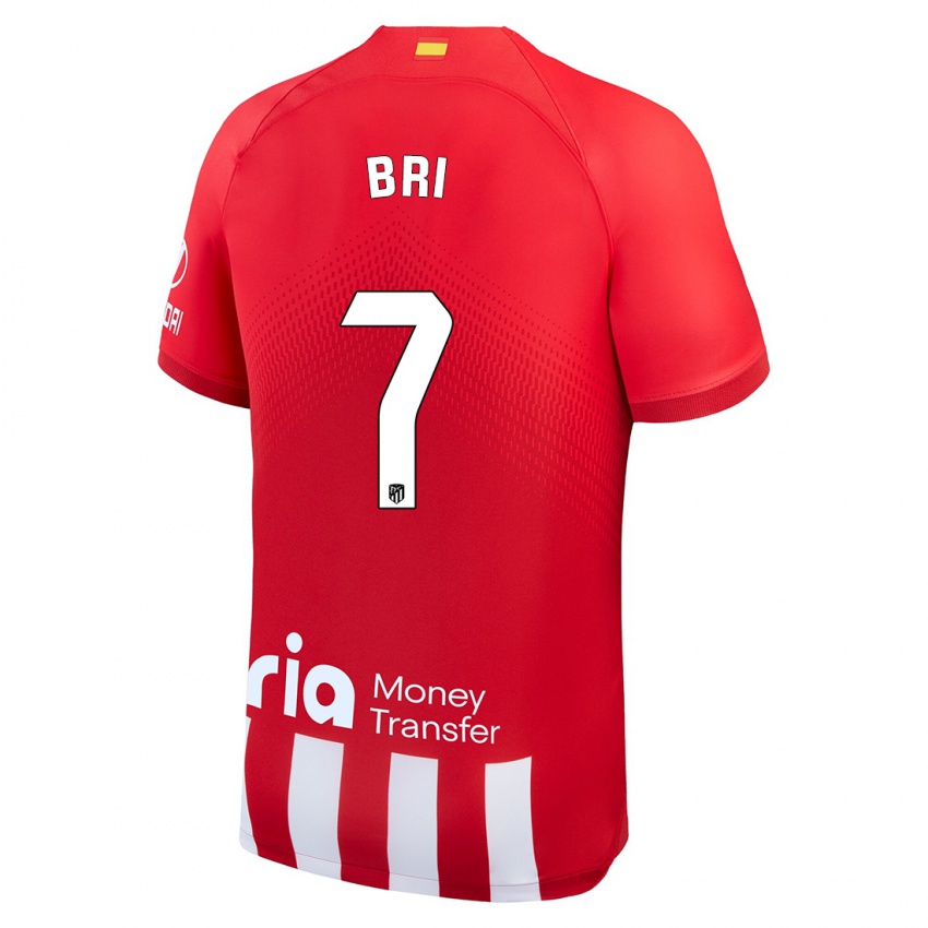 Bambino Maglia Diego Bri #7 Rosso Bianco Kit Gara Home 2023/24 Maglietta