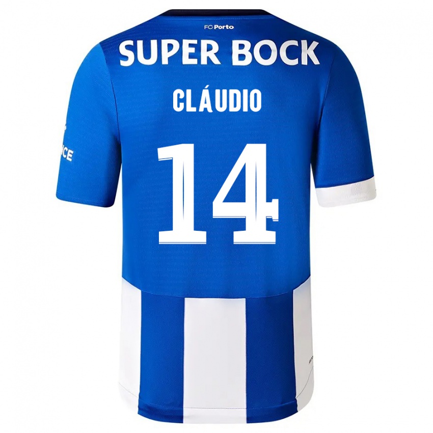 Bambino Maglia Claudio Ramos #14 Blu Bianco Kit Gara Home 2023/24 Maglietta