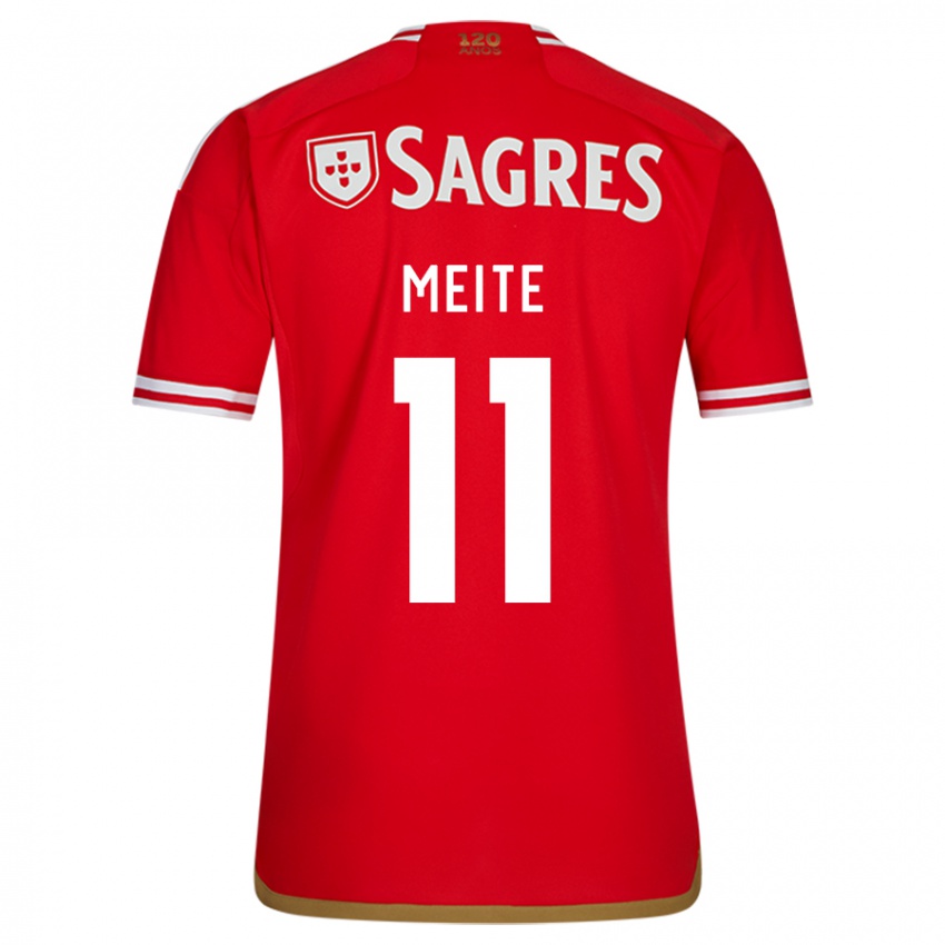 Bambino Maglia Soualiho Meite #11 Rosso Kit Gara Home 2023/24 Maglietta