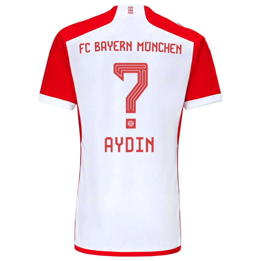 Bambino Maglia Eyüp Aydin #0 Rosso Bianco Kit Gara Home 2023/24 Maglietta