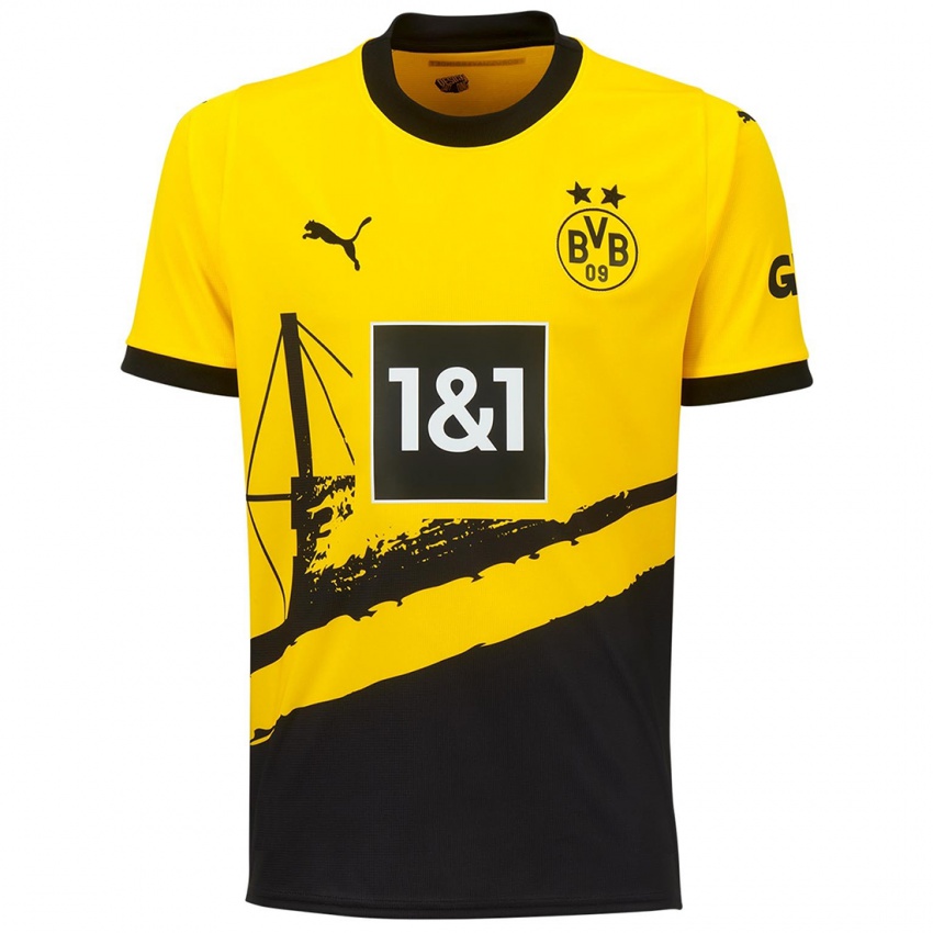 Bambino Maglia Almugera Kabar #3 Giallo Kit Gara Home 2023/24 Maglietta