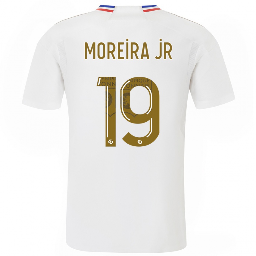 Bambino Maglia Diego Moreira #0 Bianco Kit Gara Home 2023/24 Maglietta