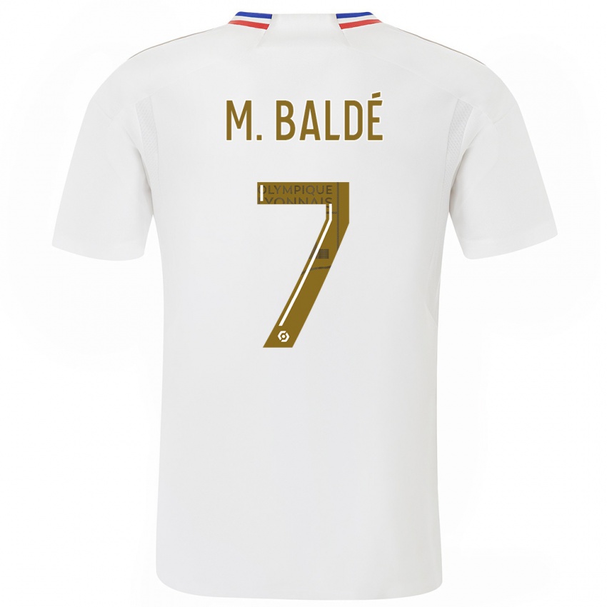 Bambino Maglia Mama Baldé #7 Bianco Kit Gara Home 2023/24 Maglietta